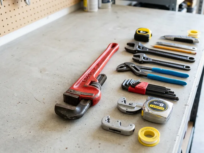 Professional plumbers in Sunnyvale, TX equipped with top-tier tools for residential and commercial plumbing services.
